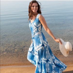 Tribal Tie Dye Long Size Small dress size S